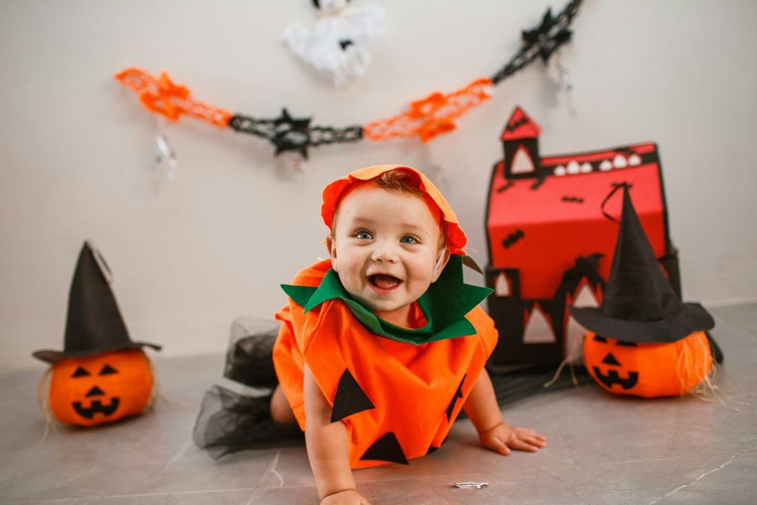 A very small pumpkin